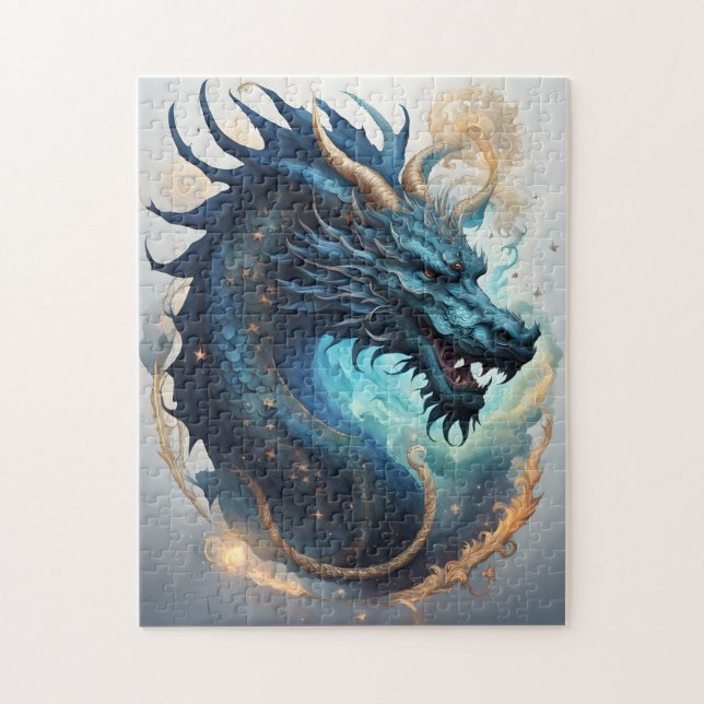 Quebra-cabeça cloud dragon puzzle  (Vertical)