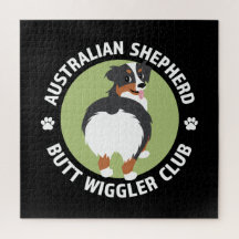 Clube de Wiggler do Bumbum Shepherd Australiano