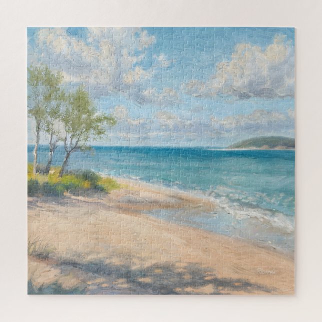 Quebra-cabeça Coastal Breeze Fine Art Beach Print (Vertical)