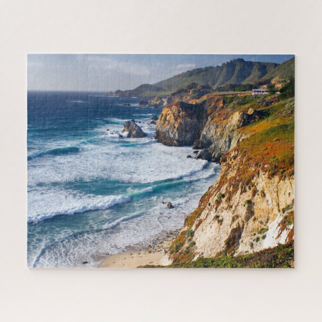Quebra-cabeça Coastline | Big Sur, Califórnia (Horizontal)