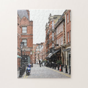 Quebra-cabeça Cobblestone Street Kensington London Inglaterra