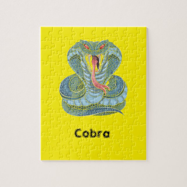 Quebra-cabeça cobra (Vertical)