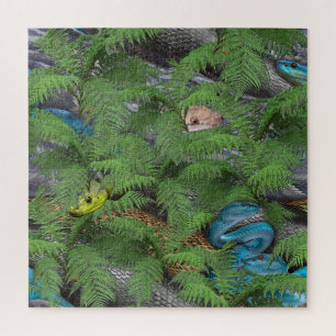 Quebra-cabeça Cobras sorrateiras