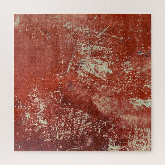 Quebra-cabeça Cobre Velho: Textura Metálica Viva. (Vertical)