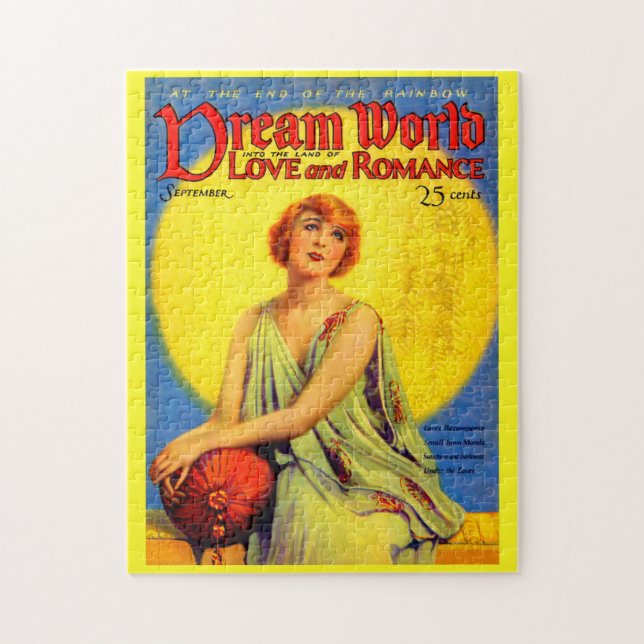 Quebra-cabeça cobrir da revista 1920 Dream World (Vertical)