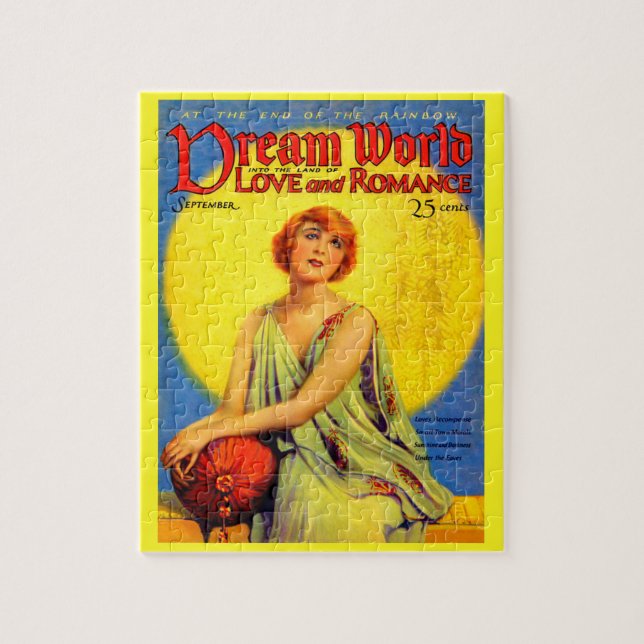 Quebra-cabeça cobrir da revista 1920 Dream World (Vertical)