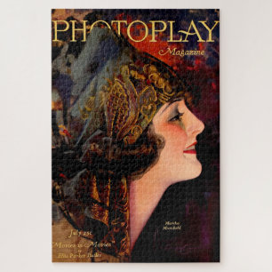 Quebra-cabeça cobrir para revista Photoplay 1920