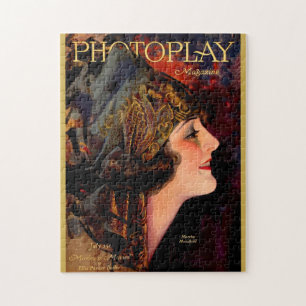Quebra-cabeça cobrir para revista Photoplay 1920