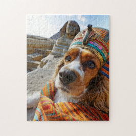 Quebra-cabeça Cocker Spaniel King Charles no Egito