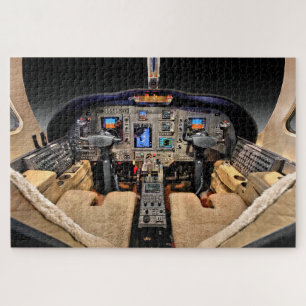 Quebra-cabeça Cockpit de aeronaves de avião