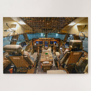Quebra-cabeça Cockpit de jato comercial