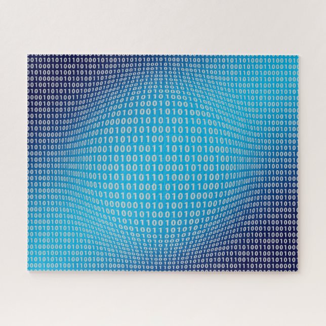 Quebra-cabeça Codificação (Cyber World) (Horizontal)