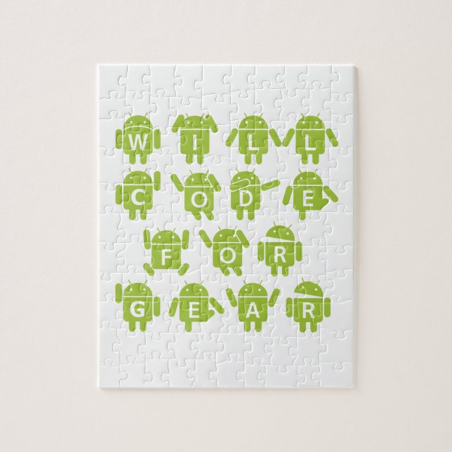 Quebra-cabeça Codificará para a engrenagem (o programador de (Vertical)