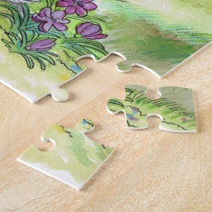 Quebra-cabeça Coelhinho da Páscoa do primavera