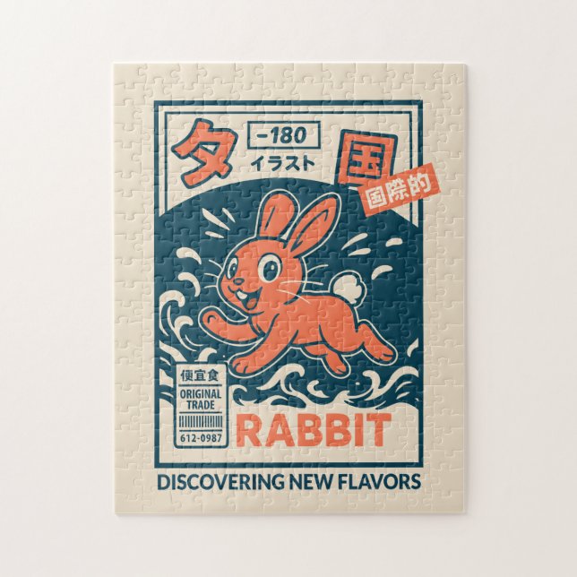 Quebra-cabeça Coelho Manga (Vertical)