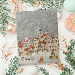 Quebra-cabeça Coelho Natal Peter