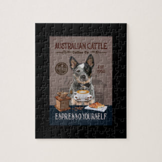 Quebra-cabeça Coffee Club Coffee Coffee Dog Lover