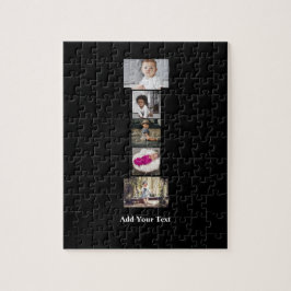 Quebra-cabeça Colagem de Fotografias com design Carta I