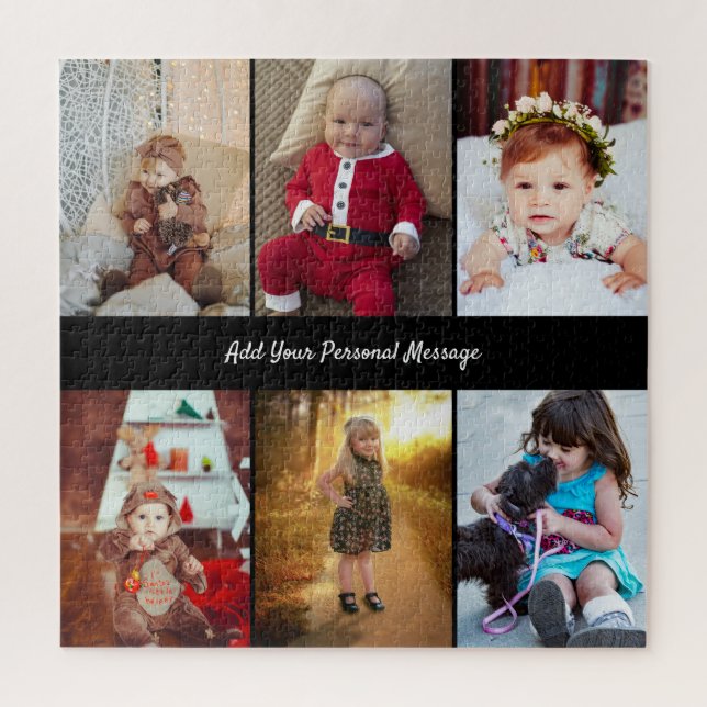 Quebra-cabeça Colagem de Fotografias do Design 6 (Vertical)