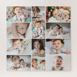 Quebra-cabeça Colagem de Fotografias Múltiplas Personalizadas 67