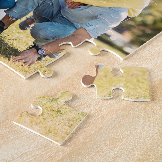 Quebra-cabeça Colagem de Fotografias Personalizada Definição de  (Lateral)