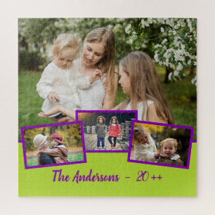 Quebra-cabeça Colagem de Fotos da Família Incrível Fab