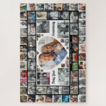 Colagem de Fotos da Família para o 30º Aniversário