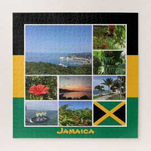 Quebra-cabeça Colagem de Fotos da Jamaica