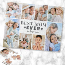 Colagem de Fotos da Melhor Mãe
