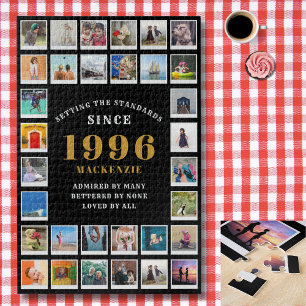 Quebra-cabeça Colagem de Fotos de Memórias da Família dos 30 Ano