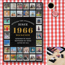 Colagem de Fotos de Memórias da Família dos 60 Ano