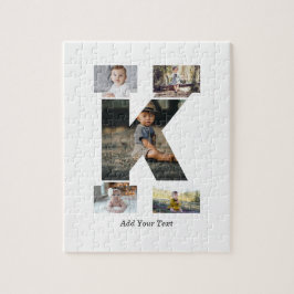 Quebra-cabeça Colagem de Fotos em Preto e Branco K