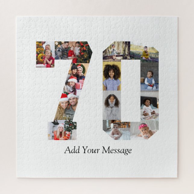 Quebra-cabeça Colagem de Fotos Número 70 (Vertical)