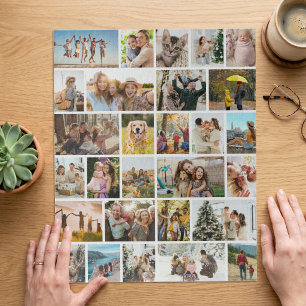 Quebra-cabeça Colagem de Fotos Personalizada 28