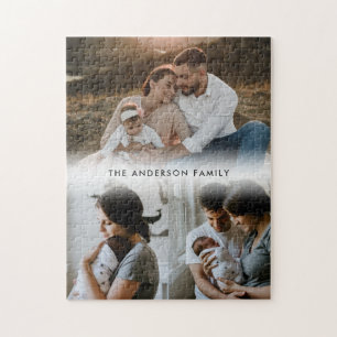 Quebra-cabeça Colagem de Fotos Personalizada da Família 3