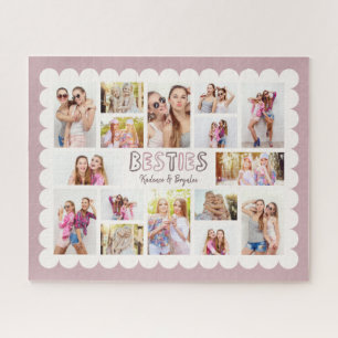 Quebra-cabeça Colagem de Fotos Personalizada de 16 Fotos Melhor