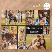Colagem de Fotos Única 11 Simples Personalizada