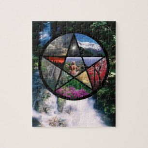 Quebra-cabeça Colagem do Pentacle