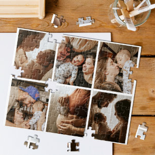 Quebra-cabeça Colagem Personalizada da Galeria de Fotografias 6