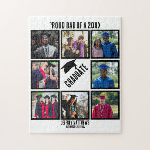 Quebra-cabeça Colagem Personalizada de Fotos de Pai Ortográfico