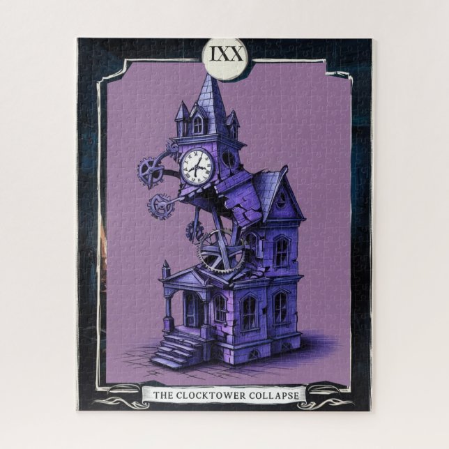 Quebra-cabeça Colapso da Clocktower IXX - Tempo esgotado, Tarot (Vertical)