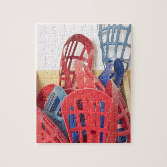 Quebra-cabeça Colas de lacrosse (Vertical)