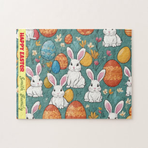 Quebra-cabeça Coleção de Páscoas Trendy Bunny