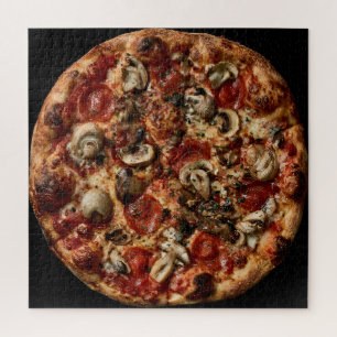Quebra-cabeça Coleção de Pizzas Gourmet