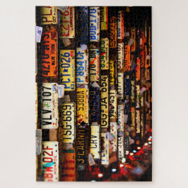 Quebra-cabeça Coleção de Placas de Licença