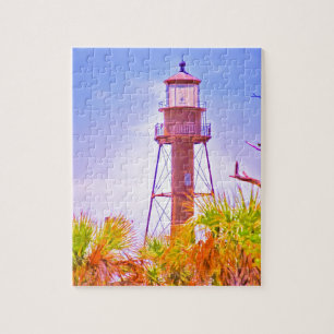 Quebra-cabeça Coleção do farol de Sanibel