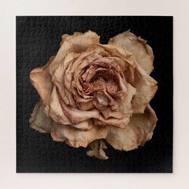 Quebra-cabeça Coleção Elegante Rosa em Preto (Vertical)