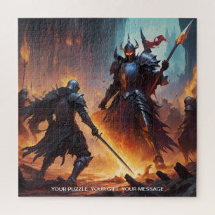 Quebra-cabeça Coleção Epic Black Knight Art