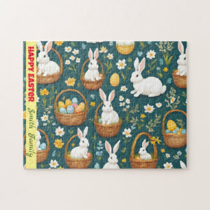 Quebra-cabeça Coleção Moderna de Bunny Páscoa