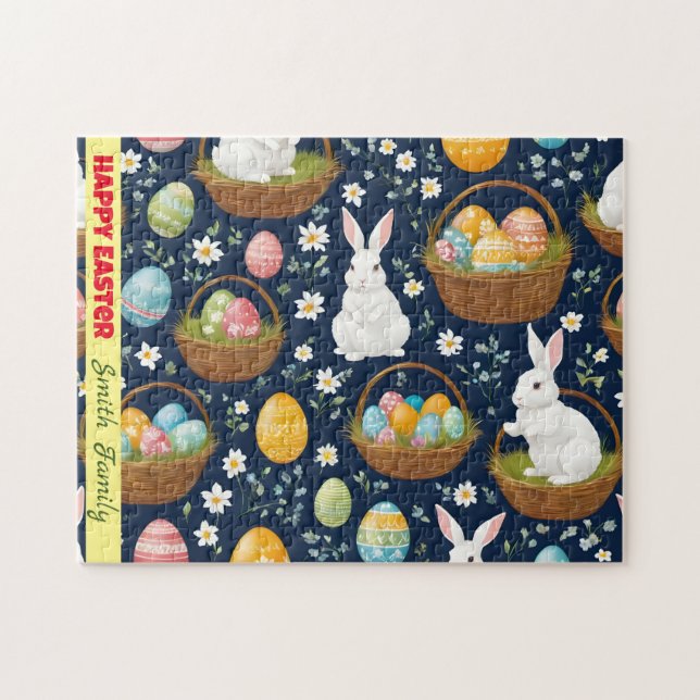 Quebra-cabeça Coleção Popular de Felzs pascoa Bunny (Horizontal)